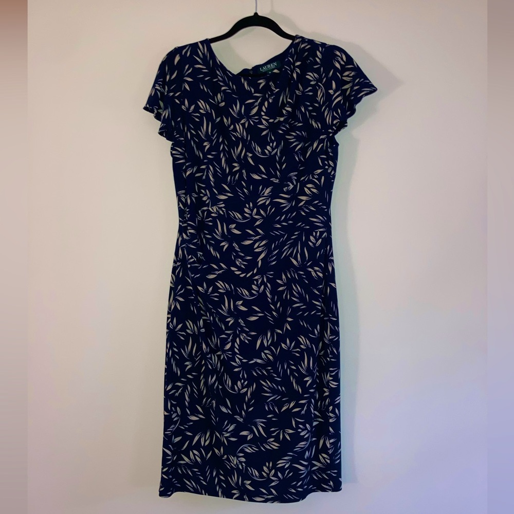 Navy and White Ralph Lauren Dress